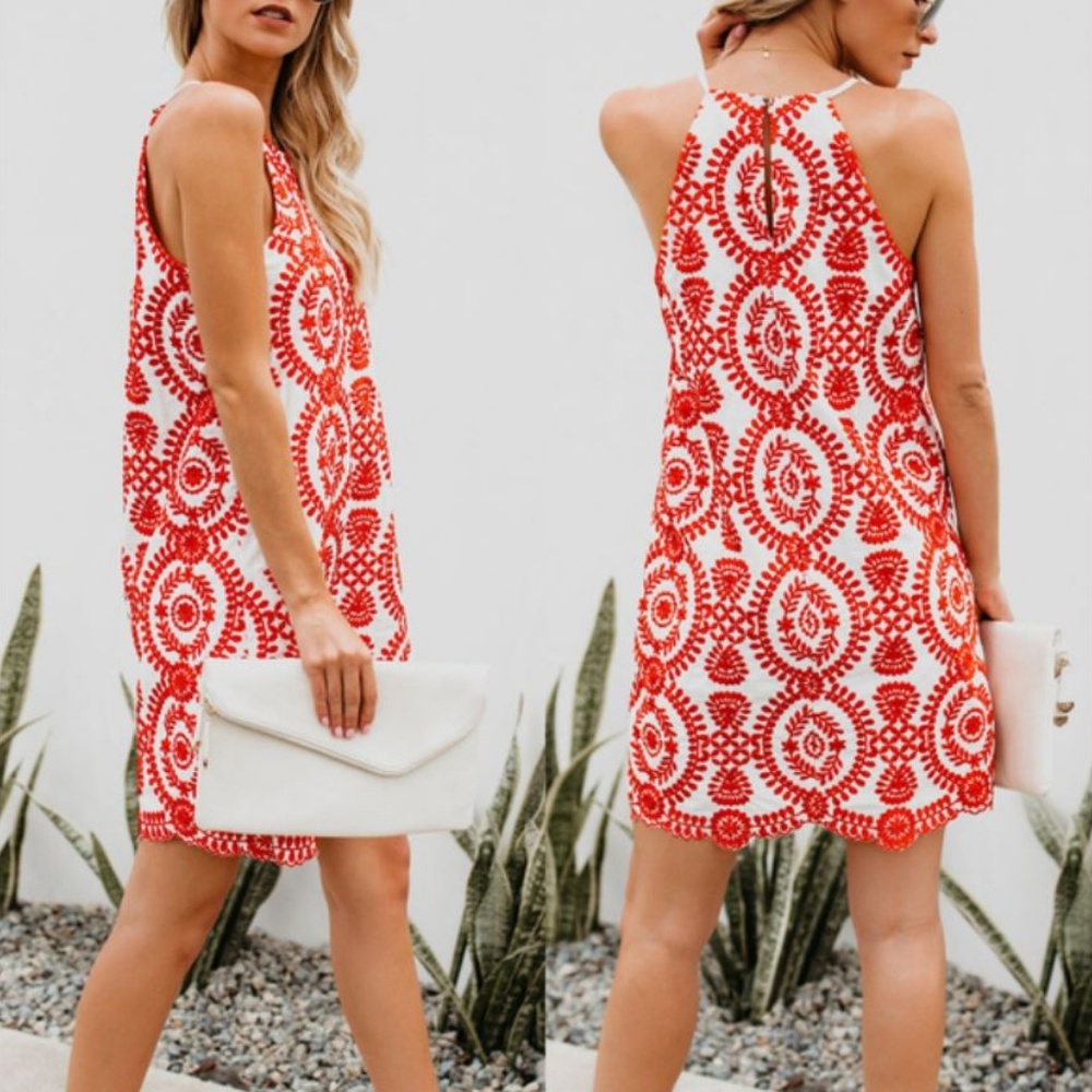 NWT PREMIUM EMBROIDERY! Gorgeous Dress - Picture 4 of 8
